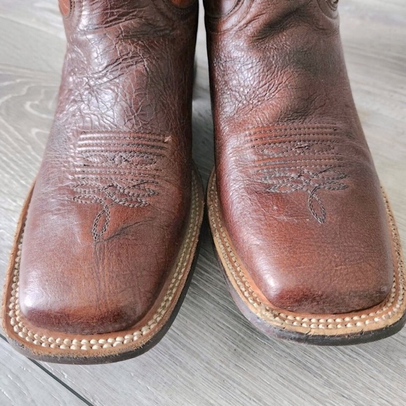 Women’s Tall Stetson Western Cowboy Boots Sz 10 - Picture 4 of 9